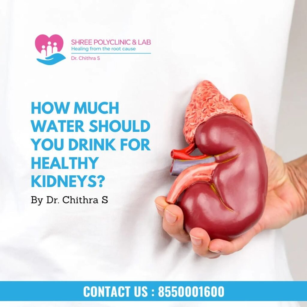How Much Water Should You Drink for Healthy Kidneys