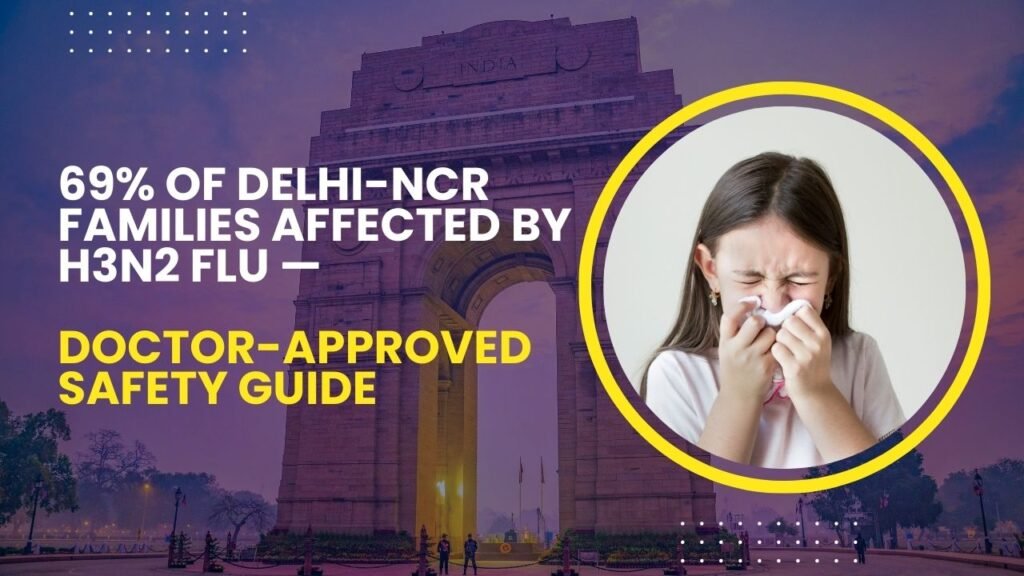 69% of Delhi-NCR Families Affected by H3N2 Flu — Doctor-Approved Safety Guide (2)