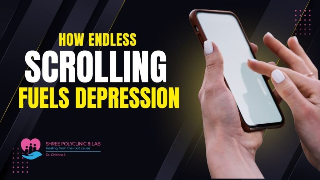 How Endless Scrolling Fuels Depression